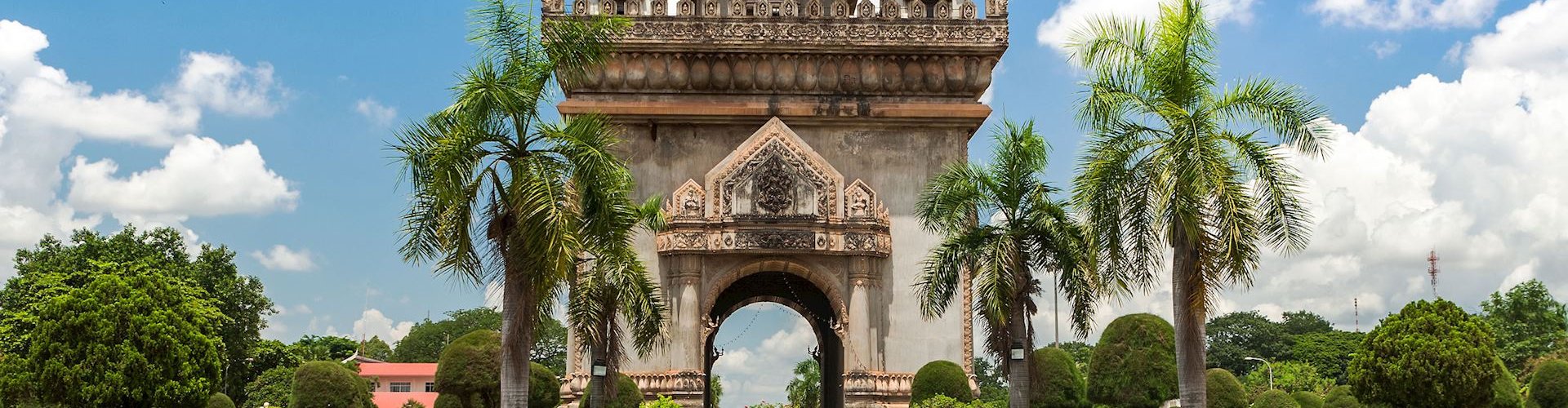 Skyline of Vientiane, LA