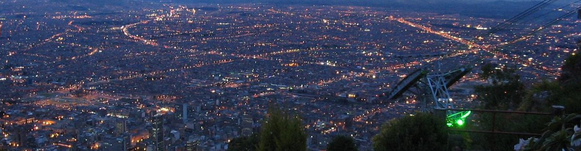 Skyline of Bogotá, CO