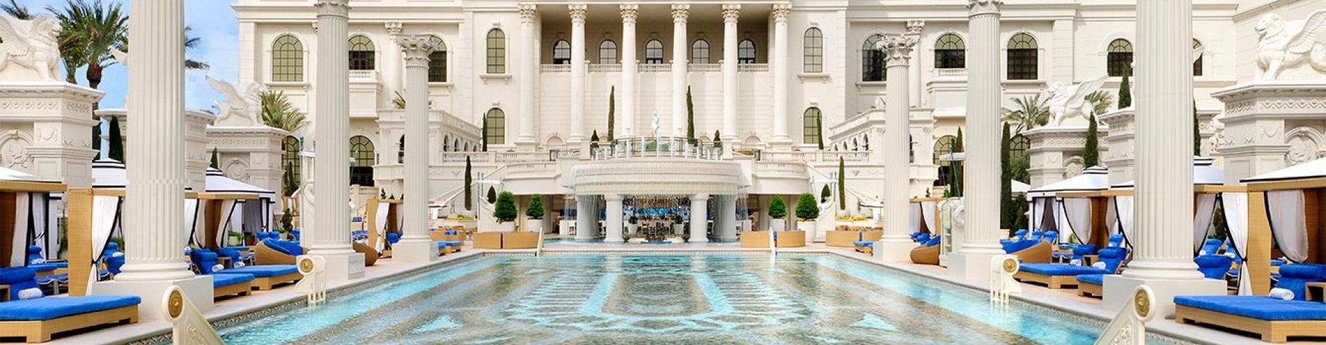 Skyline of Las Vegas, NV, US