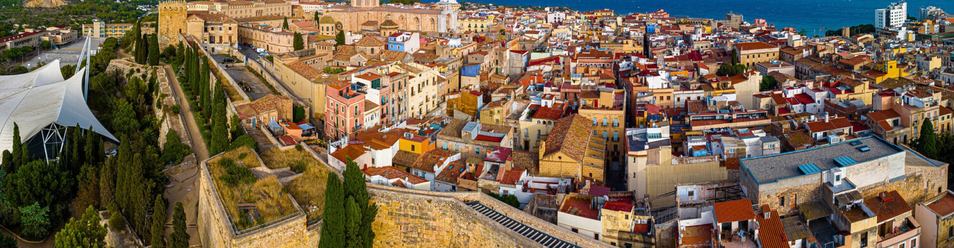 Skyline of Lleida, ES