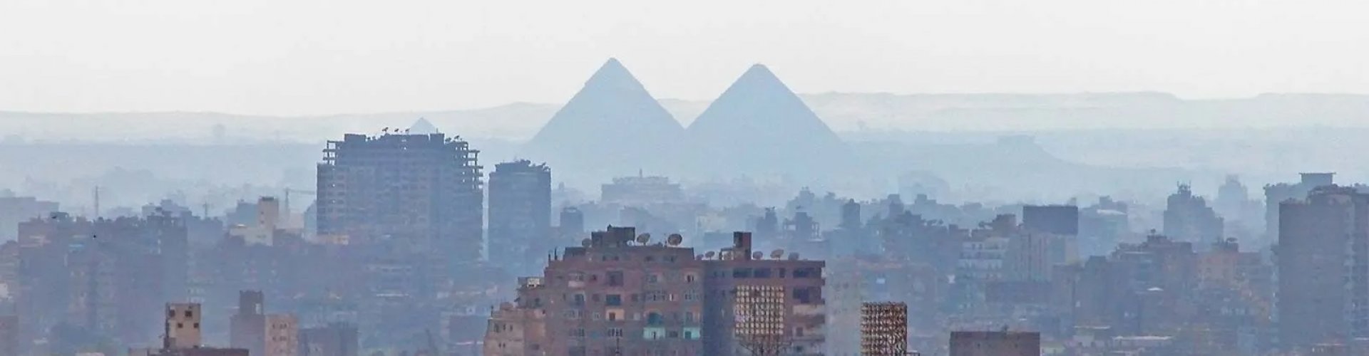 Cairo metro train arriving at station