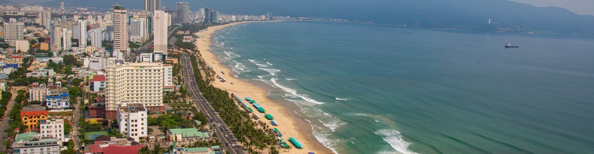 Skyline of Da Nang, VN