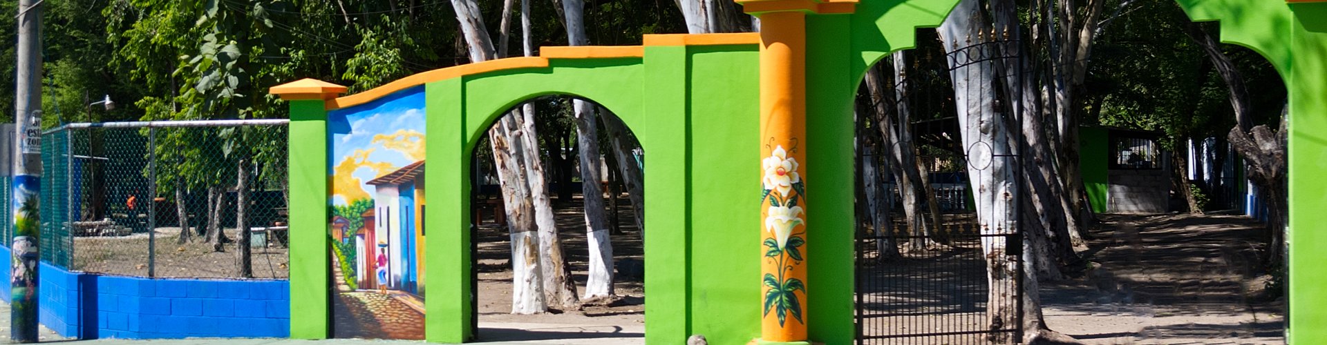 Skyline of San Luis Talpa, SV